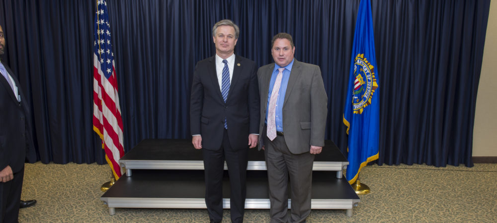 FBI Director Wray and ILMA President Millet